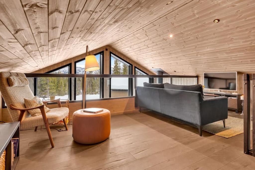 Peaceful Oasis. Panoramic Forest- & Mountain View. Sauna. Beitostolen Екстер'єр фото