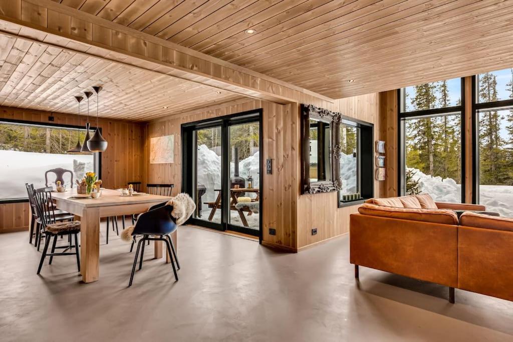 Peaceful Oasis. Panoramic Forest- & Mountain View. Sauna. Beitostolen Екстер'єр фото